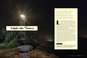 Light the Tower - A nighttime hike celebrates an Adirondack icon